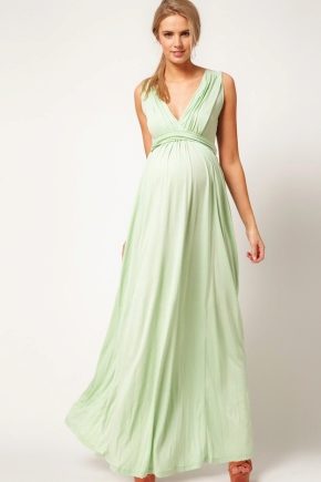 Long maternity dresses