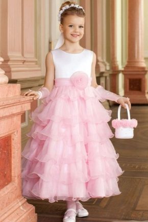 Elegant tulle dress for girls