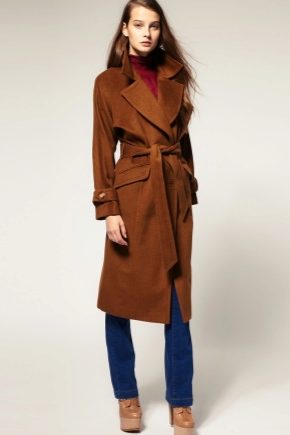 What to wear with a brown coat?