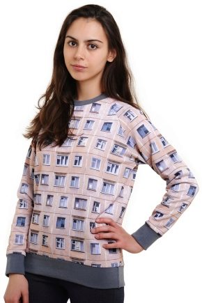 The sweatshirt is...