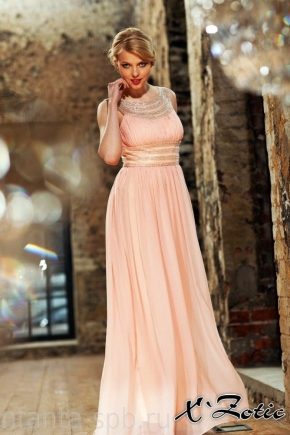 Chiffon evening dresses