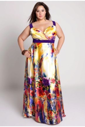 Long sundress for obese women
