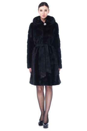 Pieces of mink coat