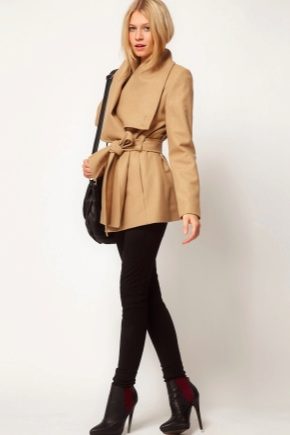 Wrap coat - the leader of fashion shows