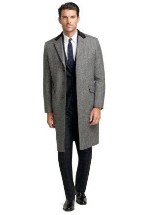 What to wear with a men's coat?