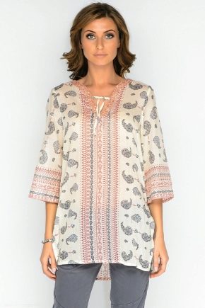 Silk tunics
