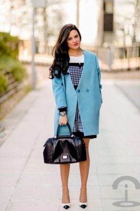 Stylish blue coat 2022