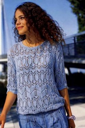 Openwork pullover - a stylish solution for the winter