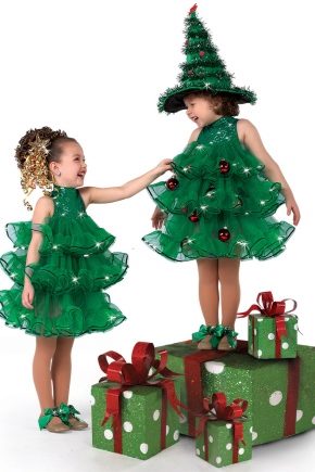 Costume for a girl for the New Year