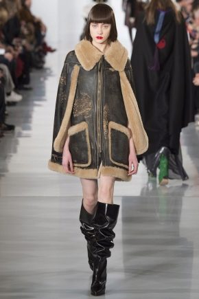 Fashionable sheepskin coats autumn-winter 2022-2023
