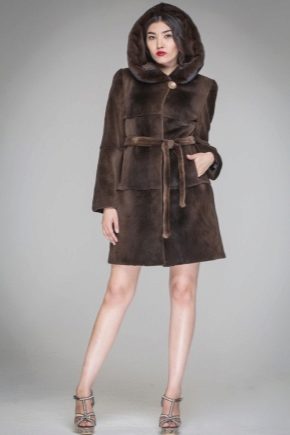 Sheared nutria coat