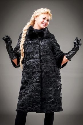 Fur coats from broadtail
