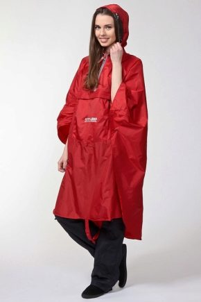 Women's raincoat poncho