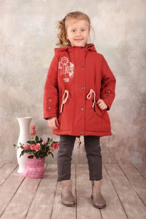 Children's parka for girls