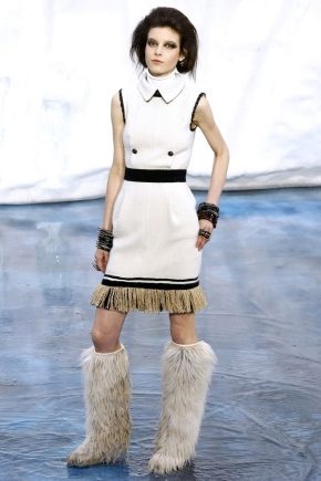 Real high boots are the hit of the season!