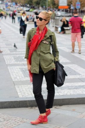 Red boots 