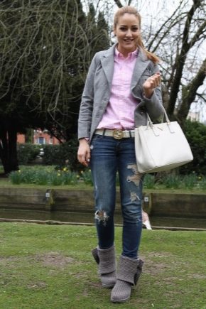 针织 uggs