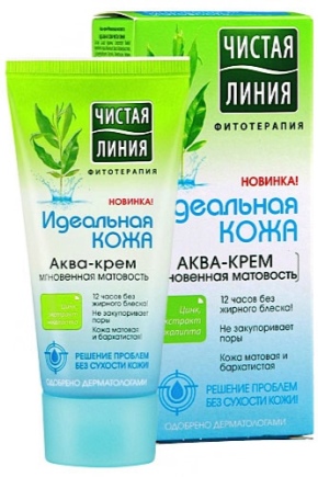 Aqua Cream Pure Line Instant Matte