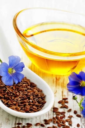 Linseed oil for the face