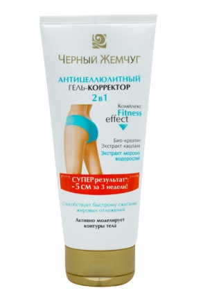Anti-cellulite cream Black pearl
