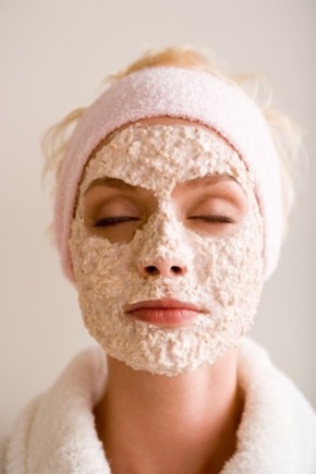Oatmeal face mask