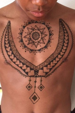 Henna drawings for men