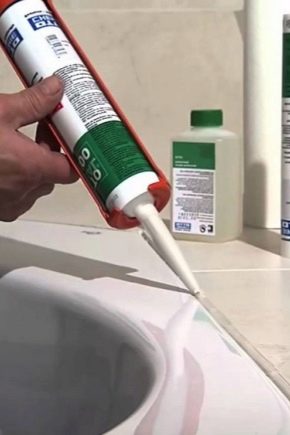 How to clean silicone sealant?