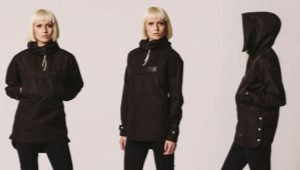 Anorak - a windproof jacket worn over the head