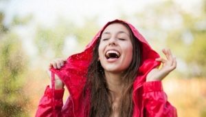 A rain jacket will keep you dry!