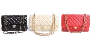 Chanel bag on a chain - the epitome of good taste