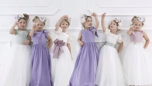 Beautiful dress for graduation in kindergarten