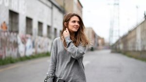 Fashionable cashmere jumper