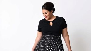 Dresses with a high waist for obese women