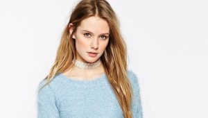 What to wear with a fluffy sweater?
