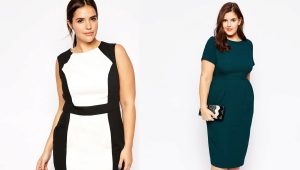 Stylish models of dresses for obese women