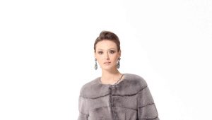 Mink coat in the style of Chanel