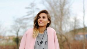 pink coat
