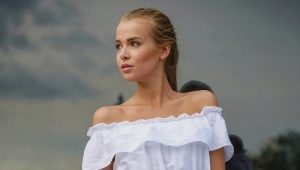 Off-shoulder sundress - the fashion trend of the season