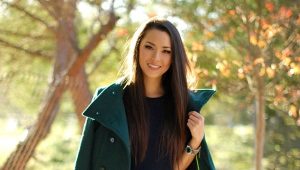 green coat