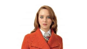 Women's boiled wool coat
