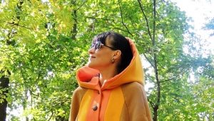 Women's coat in boho style
