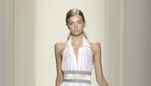 White sundress is the best choice for summer