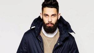 Men's winter parka jacket
