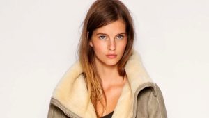 Lightweight women's sheepskin coats