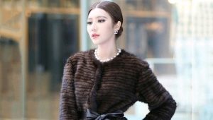 Belt - a stylish accessory for a fur coat
