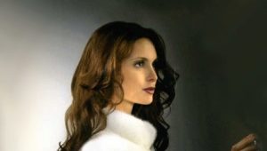 Ermine fur coat