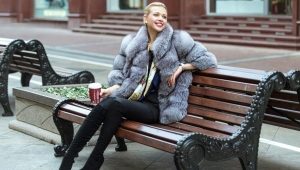 Fox fur coat