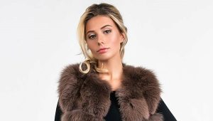 Fur coat vest
