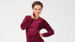 Velor women's suit