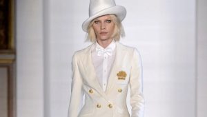 Women's white suit 